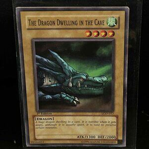 The Dragon Dwelling in the Cave - LOD-037 - Common - 1st Edition Legacy of Darkn